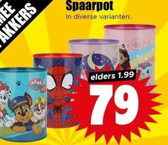  pakkers spaarpot elders 