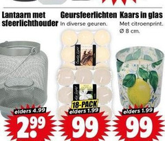  1 18 99 lantaarn geursfeerlichten kaars glas sfeerlichthouder geuren elders pack 8 cm 