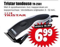  tristar tondeuse 3 4 12 opzetkammen kapperskam kappersschaar verstelbare mm elders 69 