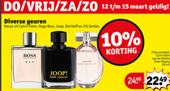  10 12 15 100 vrij geuren calvin klein hugo boss joop davidoff jill sander man beauty eau toilette ml homme absolute 