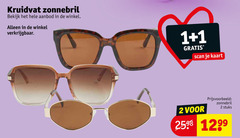  1 2 kruidvat zonnebril bekijk aanbod scan kaart stuks 