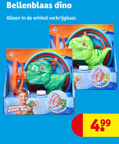  bellenblaas dino 4 dinosaur bubble gun spinning action 