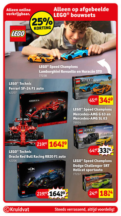  24 25 online lego bouwsets speed champions lamborghini technic ferrari auto 10 mercedes red bull racing dodge challenger sportauto kruidvat verrassend 