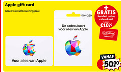  250 1000 5000 apple gift card cadeaukaart kruidvat online t.w.v. 