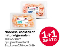  garnalen 1 2 100 noorse cocktail naturel pak stuks 