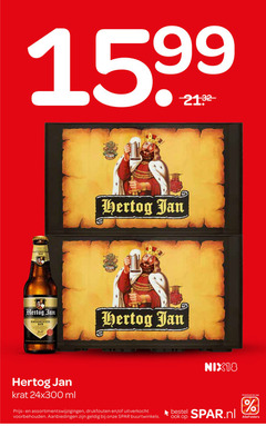  hertog jan krat bier 2132 natuurzuiver nix18 ml assortimentswijzigingen voorbehouden download 