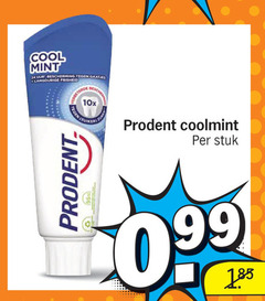  prodent tandpasta 24 cool mint uur bescherming 10x suiker coolmint stuk 