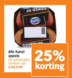  kanzi appels 10 25 varieeren 