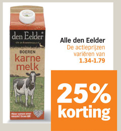  den eelder yoghurt karnemelk melk 25 varieeren boeren scan 