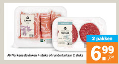  2 4 slavink stuks beter rundvlees nederlandse tartaar gratin pakken rundertartaar 