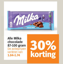  milka chocolade 30 100 milk baby alpine varieeren 