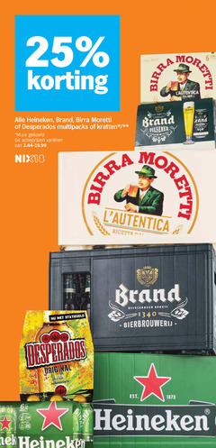  heineken 0.0 brand birra moretti krat bier 5 6 25 100 desperados multipacks kratten m.u.v gekoeld varieeren nix18 original beer with pilsener ricetta firma wylre neerlandsch bierbrouwerij orig pack nek 