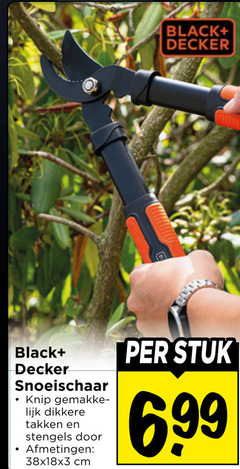 klik op dit plaatje voor een vergroting en voor vergelijkbare aanbiedingen gerelateerd aan
black decker snoeischaar knip dikkere takken stengels cm stuk black decker snoeischaar knip dikkere takken stengels cm stuk