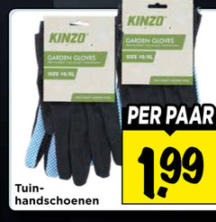  kinzo garden gloves tuin handschoenen paar 1 99 