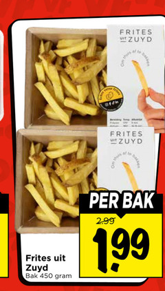  patat 450 frites vit bak 