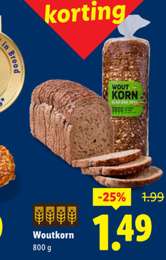  brood korn dag vers woudkorn 