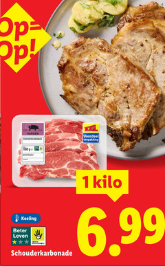  karbonade 1 1000 varken schouderkarbonade ge voordeel koeling beter leven kilo 