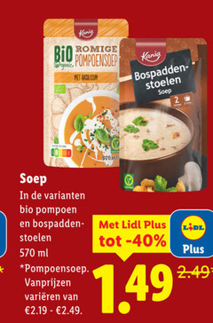  soep 2 romige bio pompoensoep basilicum kania stoelen pompoen ml varieeren 