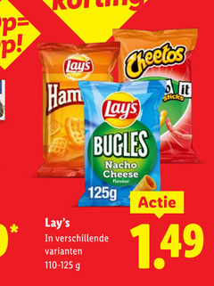  lays cheetos chips zoutjes ham bugles nacho cheese 110-125 flavour sticks it 