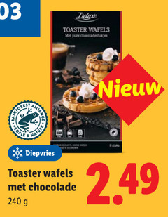  wafels 8 240 toaster chocoladestukjes forest people nature diepvries chocolade 