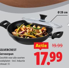  hapjespan 28 31 cm silvercrest serveerpan soorten kookplaten inductie inhoud 