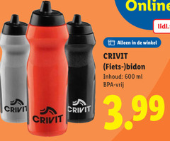 klik op dit plaatje voor een vergroting en voor vergelijkbare aanbiedingen gerelateerd aan
5 600 online crivit fiets bidon inhoud ml vrij lidl.nl 3.99 5 600 online crivit fiets bidon inhoud ml vrij lidl.nl 3.99