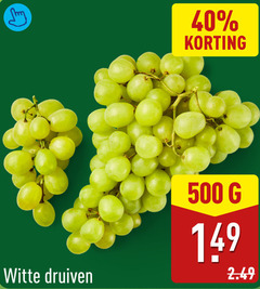  druiven 40 500 witte 