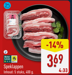  speklapjes 5 400 beter leven dieren bescherming speklappen inhoud stuks 