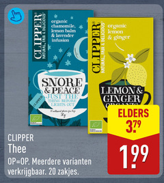  clipper thee 20 379 natural fair organic chamomile lemon lavender infusion snore peace just thing before lights out plastic free meerdere zakjes ginger elders 