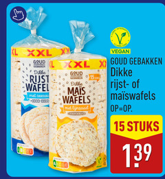  15 xl xxl xx gebakken dikke wafel score zeezout nutri goud wafels lijnzaad stuks label international rijst 