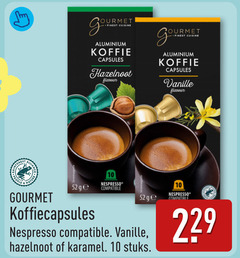  barissimo koffiecups 10 finest cuisine aluminium koffie capsules hazelnoot flavour vanille nature gourmet nespresso ge compatible koffiecapsules karamel stuks 