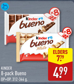  kinder bueno chocoladerepen 8 pack white elders 