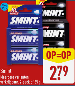  smint kauwgom 2 35 50 279 xl mints peppermint sugarfree mint langer meerdere pack 