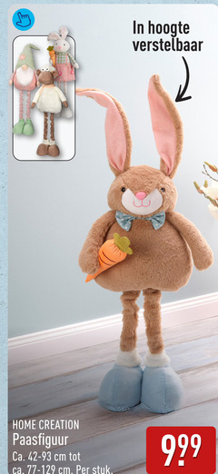  paasdecoratie hoogte verstelbaar paasfiguur home creation ca. cm stuk 