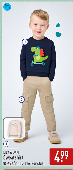  1 2 lily sweatshirt stuk 