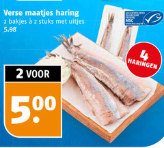 klik op dit plaatje voor een vergroting en voor vergelijkbare aanbiedingen gerelateerd aan
2 4 verse maatjes haring bakjes stuks uitjes gecertificeerd duurzame visserij www.msc.org nl 50 haringen 2 4 verse maatjes haring bakjes stuks uitjes gecertificeerd duurzame visserij www.msc.org nl 50 haringen