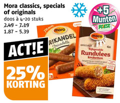 klik op dit plaatje voor een vergroting en voor vergelijkbare aanbiedingen gerelateerd aan
25 mora classics originals doos stuks l frikandel 5 munten supermarkten 4x rundvlees kroketten 25 mora classics originals doos stuks l frikandel 5 munten supermarkten 4x rundvlees kroketten