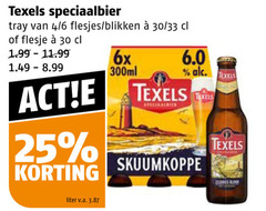  texels speciaalbieren 25 30 speciaalbier tray 4 6 blikken 33 flesje 6x 300ml liter v.a. skuumkoppe 