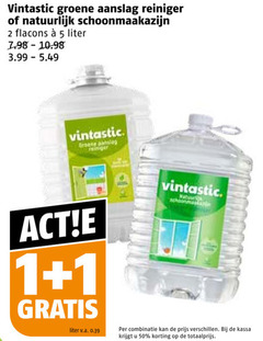 klik op dit plaatje voor een vergroting en voor vergelijkbare aanbiedingen gerelateerd aan
1 2 5 50 vintastic groene aanslag reiniger natuurlijk schoonmaakazijn liter v.a. natuur combinatie kassa 1 2 5 50 vintastic groene aanslag reiniger natuurlijk schoonmaakazijn liter v.a. natuur combinatie kassa