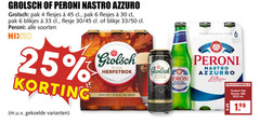  grolsch peroni speciaalbieren blikjes bier 4 6 25 30 33 45 500 nastro pak flesje blikje 50 soorten nix18 rijke herfstbok italia azzurro qualita kanon blik ml 