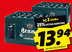  brand krat bier 2 25 stuks stuk kratten 