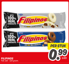  biscuit 2 100 with filipinos real chocolate white milk stuk pak 