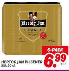  hertog jan blikjes bier 6 50 meesterbrouwer pilsener zacht bitter fris blik 5.1 pack 