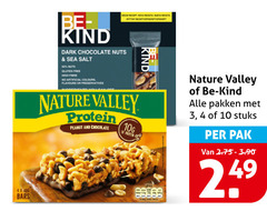  mueslirepen 3 4 10 60 bars kind recept nova dark chocolate nuts sea salt gluten free high fibre artificial colours flavours preservatives to nature valley protein peanut and be pakken stuks pak 
