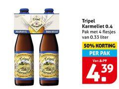  karmeliet speciaalbieren 3 4 50 alcoholvrij granen tripel grains sans alcohol pak liter 
