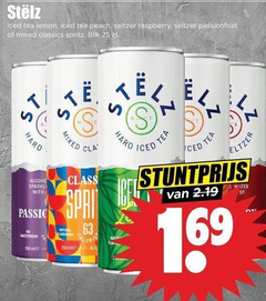  hard seltzer 25 250 iced tea lemon peach raspberry passionfruit mixed classics spritz blik with class sweeteners natural water 