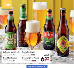  brand texels gulpener brouwerij t ij lentebokbier 8 12 30 33 300 lente gerst hop lentebock bock up b speciaalbier generatie fris licht springtij blond bier tray paasij doos origineel brouwer 7 beer 