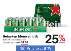  heineken blikjes bier 12 24 25 33 draaidop flessen premium quality trade open mono blik pilsener tray 