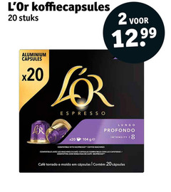  douwe egberts l or koffiecups 2 8 20 koffiecapsules stuks aluminium capsules espresso compatible with nespresso coffee machines compatibles avec les cafe las vel lungo profondo intensity mcafee em 