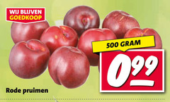  500 rode pruimen 